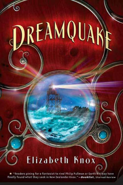 Cover of the book Dreamquake by Elizabeth Knox, Farrar, Straus and Giroux (BYR)