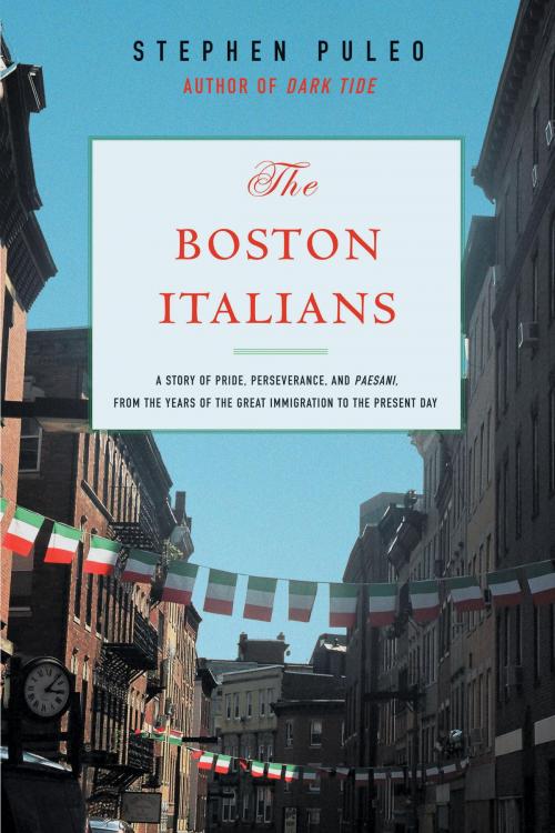 Cover of the book The Boston Italians by Steve Puleo, Beacon Press