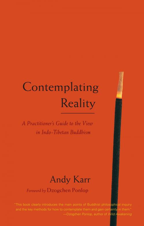 Cover of the book Contemplating Reality by Andy Karr, Shambhala