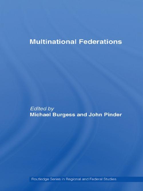 Cover of the book Multinational Federations by , Taylor and Francis