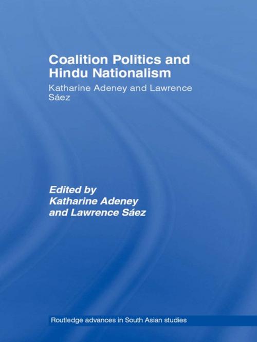 Cover of the book Coalition Politics and Hindu Nationalism by , Taylor and Francis