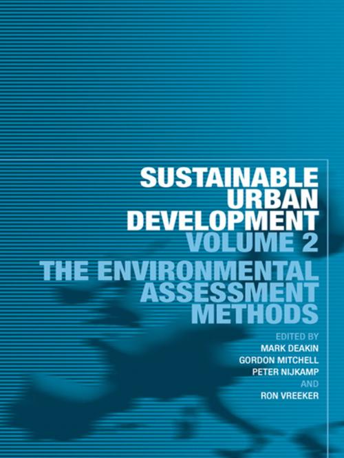 Cover of the book Sustainable Urban Development Volume 2 by , Taylor and Francis