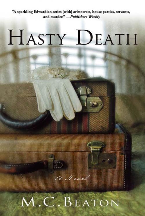 Cover of the book Hasty Death by M. C. Beaton, St. Martin's Press