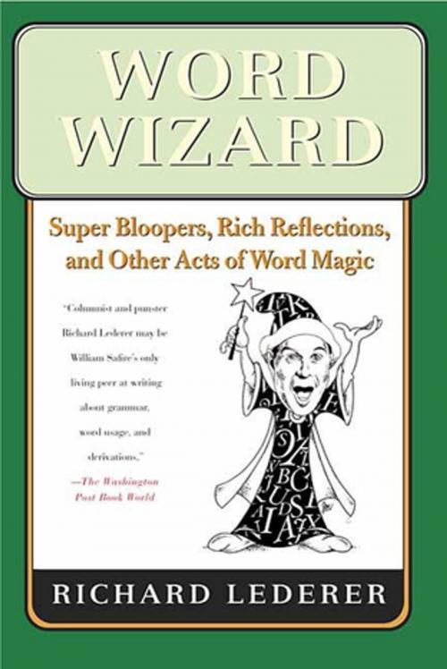 Cover of the book Word Wizard by Richard Lederer, St. Martin's Press