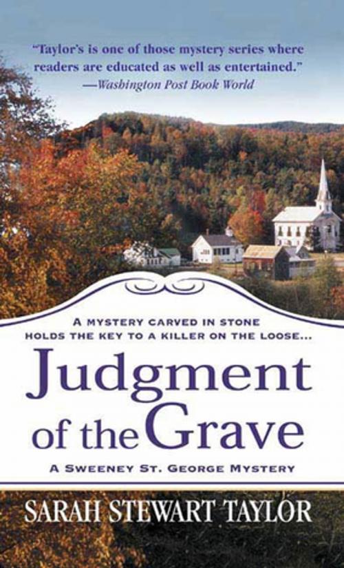 Cover of the book Judgment of the Grave by Sarah Stewart Taylor, St. Martin's Press