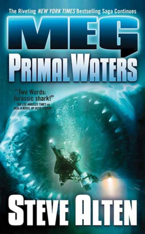 Cover of the book MEG: Primal Waters by Steve Alten, Tom Doherty Associates