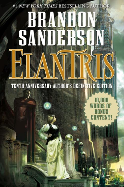 Cover of the book Elantris by Brandon Sanderson, Tom Doherty Associates