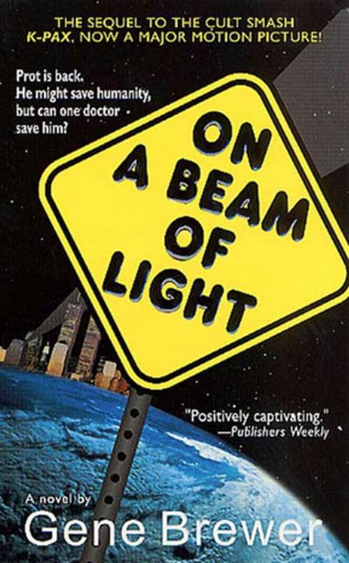 Cover of the book On a Beam of Light by Dr. Gene Brewer, St. Martin's Press