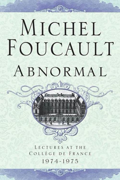 Cover of the book Abnormal by Michel Foucault, Picador