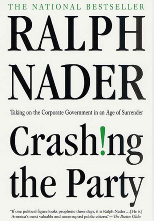 Cover of the book Crashing the Party by Ralph Nader, St. Martin's Press