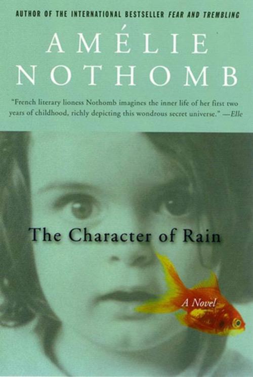 Cover of the book The Character of Rain by Amelie Nothomb, St. Martin's Press