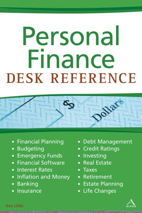 Cover of the book Personal Finance Desk Reference by Ken Little, DK Publishing