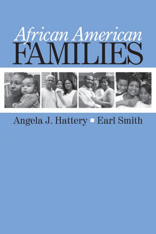 Cover of the book African American Families by Dr. Angela J. Hattery, Dr. Earl Smith, SAGE Publications