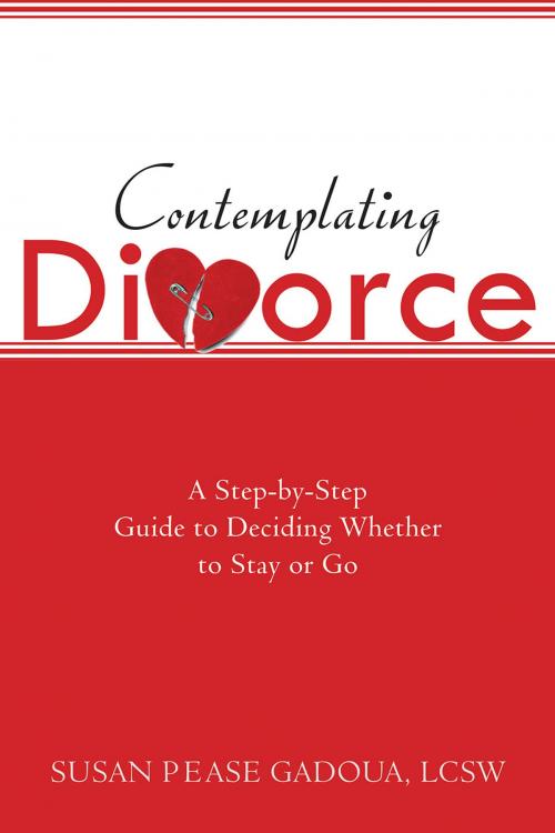 Cover of the book Contemplating Divorce by Susan Gadoua, New Harbinger Publications