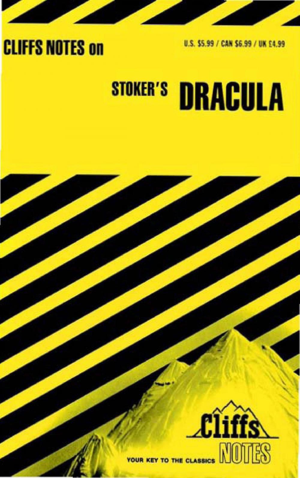 Big bigCover of CliffsNotes on Stoker's Dracula