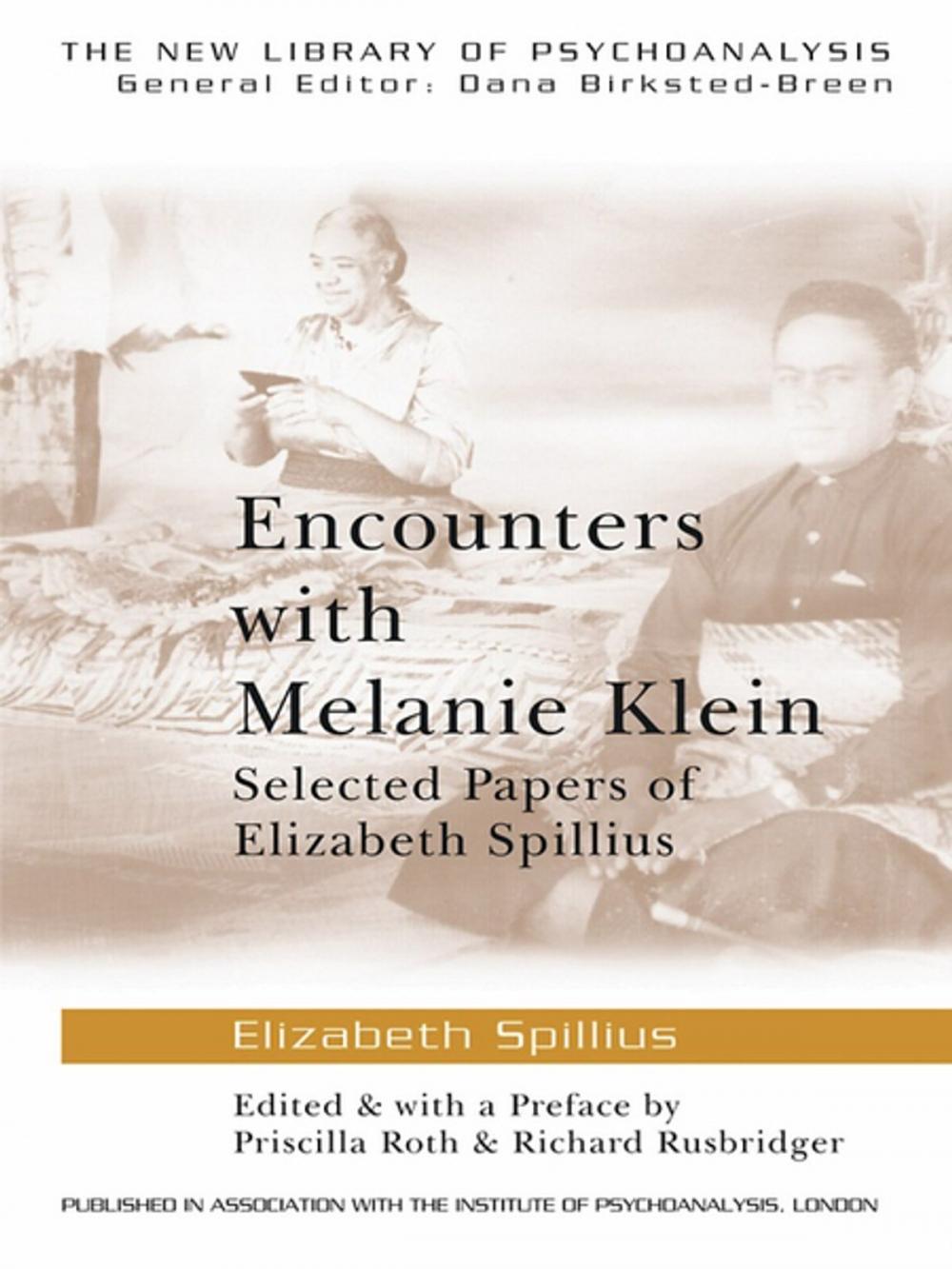 Big bigCover of Encounters with Melanie Klein