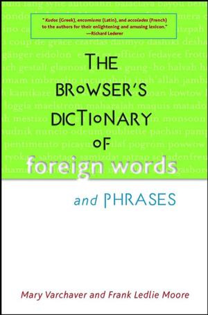 Cover of the book The Browser's Dictionary of Foreign Words and Phrases by Greg Anrig Jr.