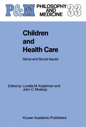 Cover of the book Children and Health Care by I. van der Ploeg
