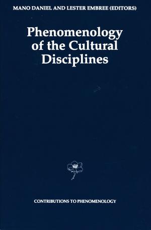 bigCover of the book Phenomenology of the Cultural Disciplines by 