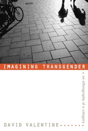 Cover of the book Imagining Transgender by Charles J. Stivale, Stanley Fish, Fredric Jameson