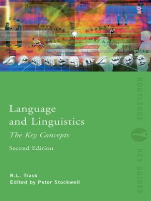 Book cover of Language and Linguistics: The Key Concepts