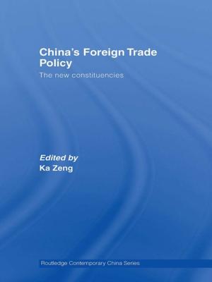 Cover of the book China's Foreign Trade Policy by Richard King