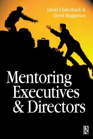 Cover of the book Mentoring Executives and Directors by Charles P. Nemeth