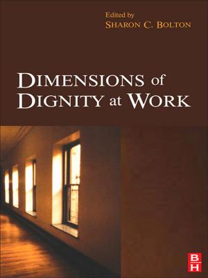 Cover of the book Dimensions of Dignity at Work by Michael G. Johnson, Tracy B. Henley