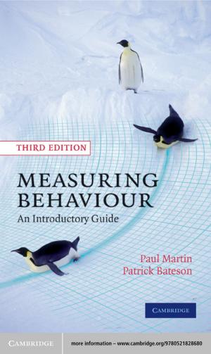 Book cover of Measuring Behaviour