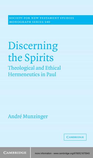 bigCover of the book Discerning the Spirits by 