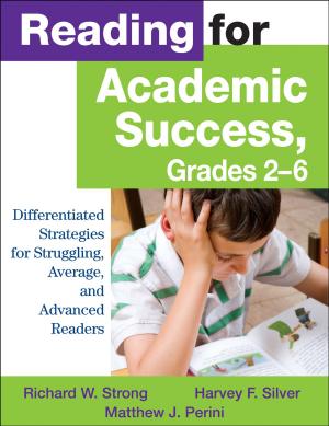 Cover of the book Reading for Academic Success, Grades 2-6 by Larry B. Christensen, Robert Burke Johnson
