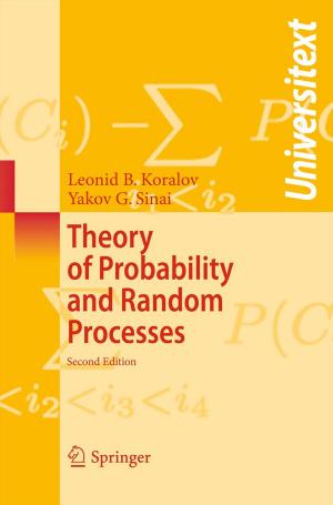 Cover of the book Theory of Probability and Random Processes by Detlef Zühlke