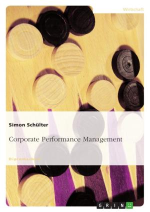 Cover of the book Corporate Performance Management by Marina Krasnovskaya