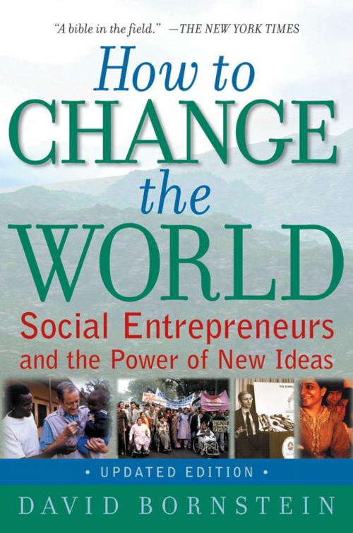 Cover of the book How to Change the World:Social Entrepreneurs and the Power of New Ideas, Updated Edition by David Bornstein, Oxford University Press, USA