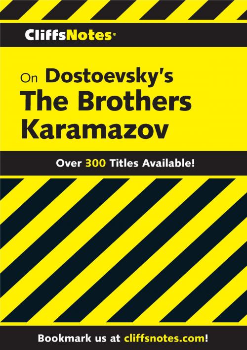 Cover of the book CliffsNotes on Dostoevsky's The Brothers Karamazov, Revised Edition by James L Roberts, Gary K Carey, HMH Books