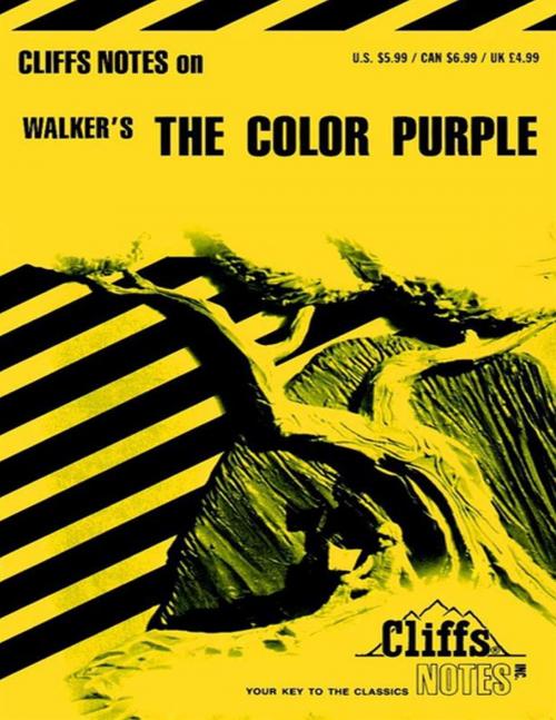 Cover of the book CliffsNotes on Walker's The Color Purple by Gloria Rose, HMH Books