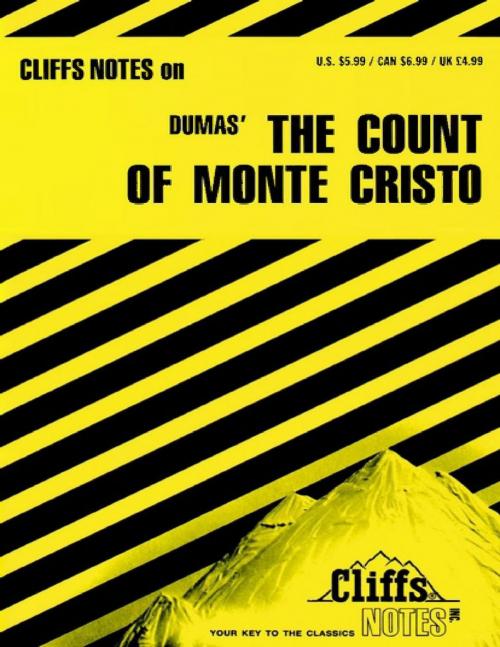 Cover of the book CliffsNotes on Dumas' The Count of Monte Cristo by James L Roberts, HMH Books