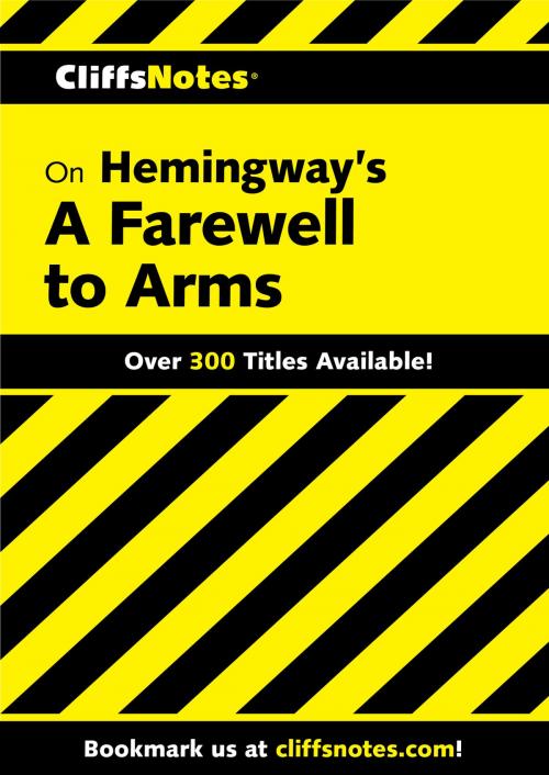 Cover of the book CliffsNotes on Hemingway's A Farewell to Arms by Adam Sexton, HMH Books