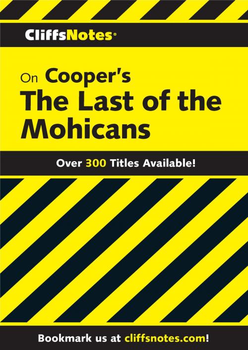 Cover of the book CliffsNotes on Cooper's The Last of the Mohicans by Thomas J Roundtree, HMH Books