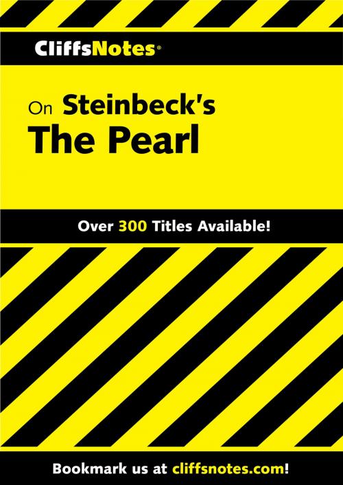 Cover of the book CliffsNotes on Steinbeck's The Pearl by Eva Fitzwater, HMH Books