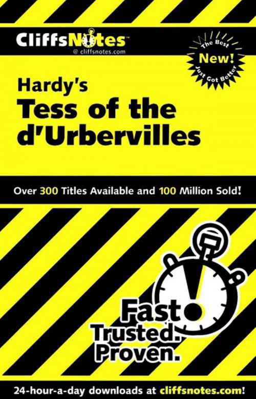 Cover of the book CliffsNotes on Hardy's Tess of the d'Urbervilles by Jeff Coghill, HMH Books