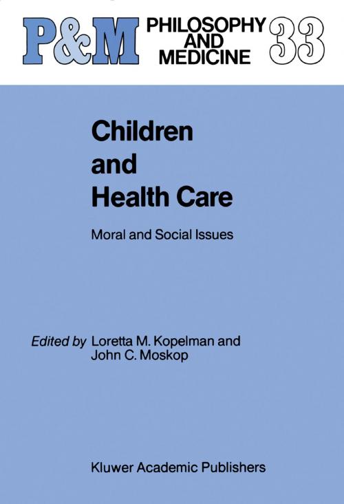 Cover of the book Children and Health Care by , Springer Netherlands