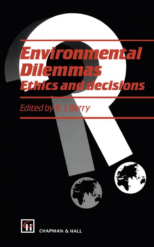 Cover of the book Environmental Dilemmas by , Springer Netherlands