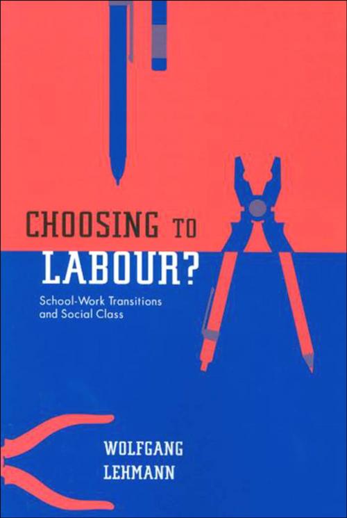 Cover of the book Choosing to Labour? by Wolfgang Lehmann, MQUP