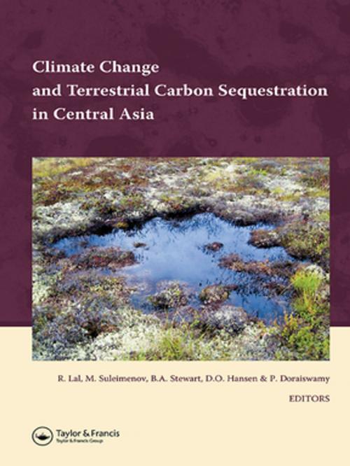 Cover of the book Climate Change and Terrestrial Carbon Sequestration in Central Asia by , CRC Press