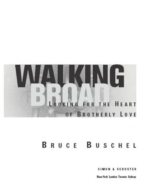 Cover of the book Walking Broad by Bruce Buschel, Simon & Schuster