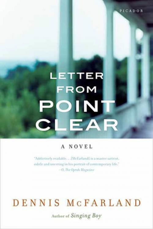 Cover of the book Letter from Point Clear by Dennis McFarland, Henry Holt and Co.