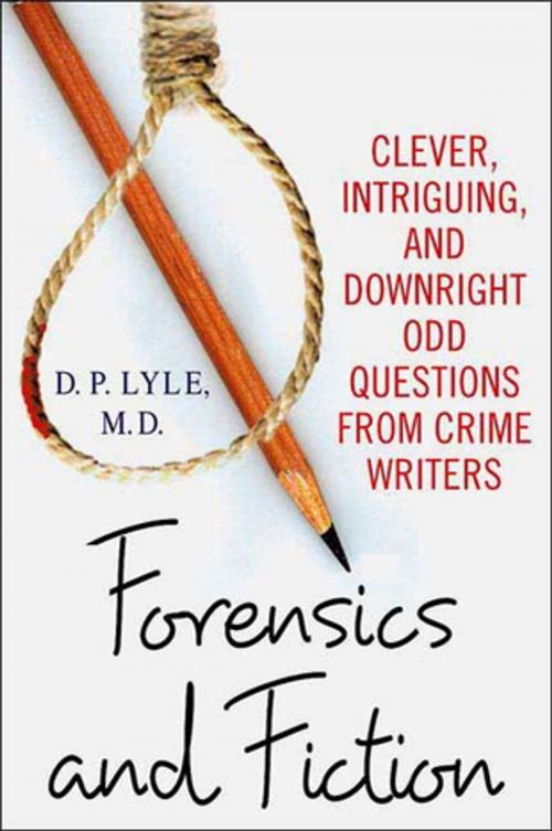 Cover of the book Forensics and Fiction by D. P. Lyle, M.D., St. Martin's Press