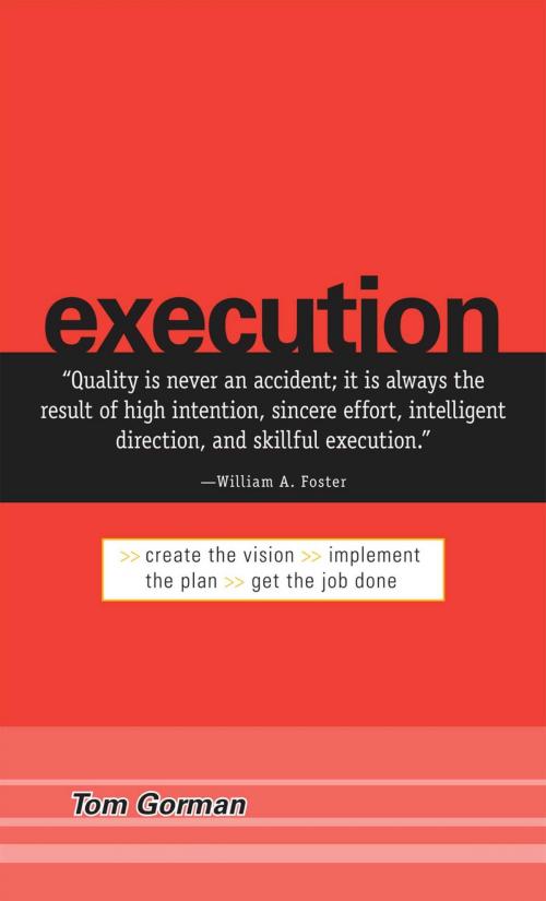 Cover of the book Execution by Tom Gorman, Adams Media
