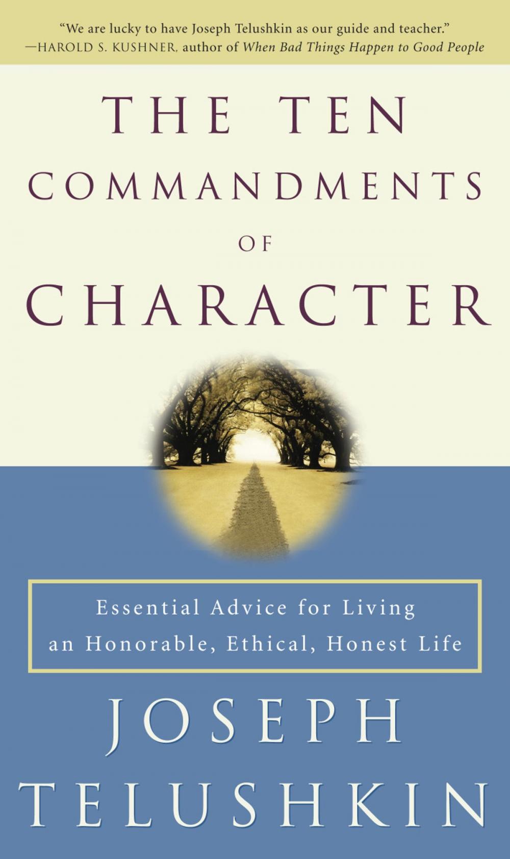 Big bigCover of The Ten Commandments of Character